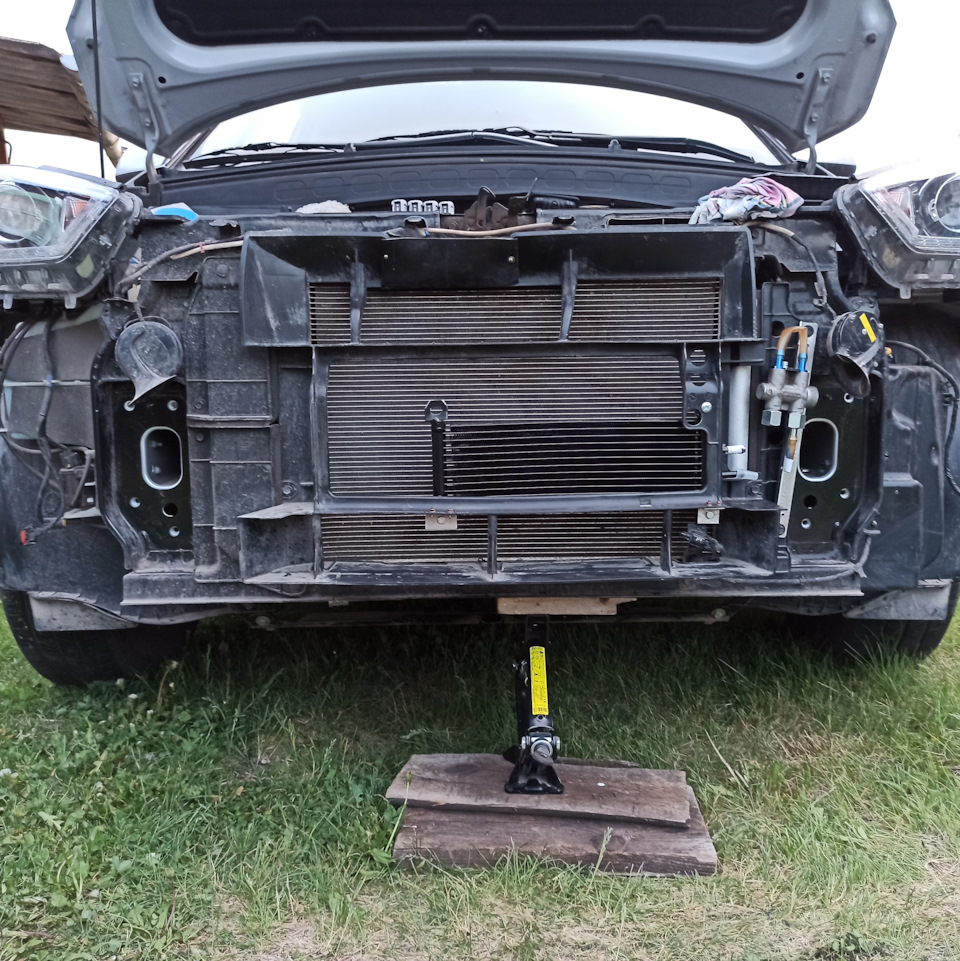 Радиатор АКПП с термостатом — Hyundai Creta (1G), 2 л, 2018 года ...
