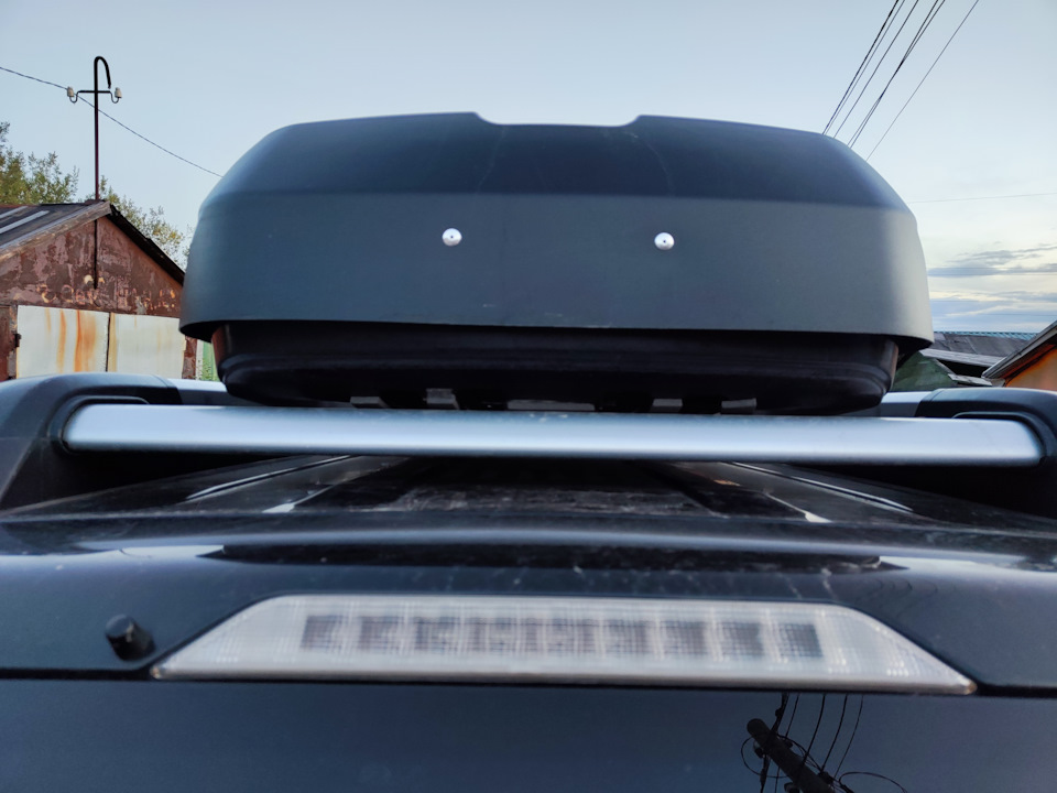 Бокс на крышу ED Joker 530 — Nissan X-Trail II (t31), 2 л, 2011 года ...