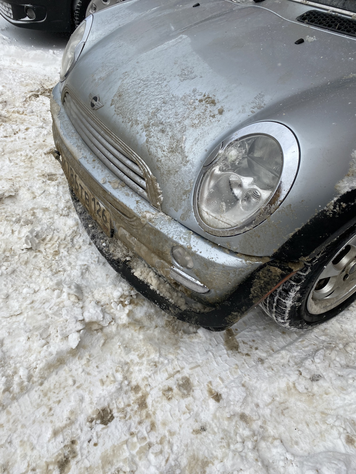 Ремонт автозапуска и замена глушителя — MINI Cooper Mk I, 1,6 л., 2003 ...