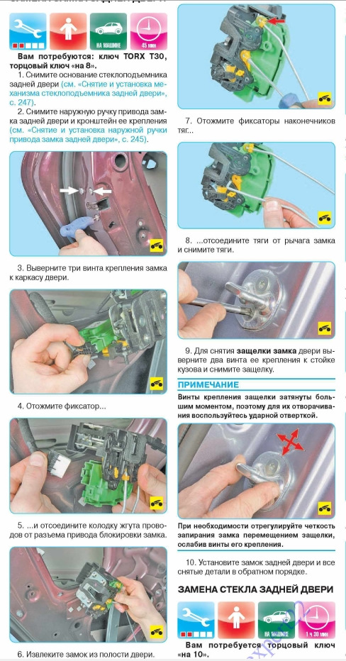 Снятие замка по букварю. — Hyundai Solaris (1G)