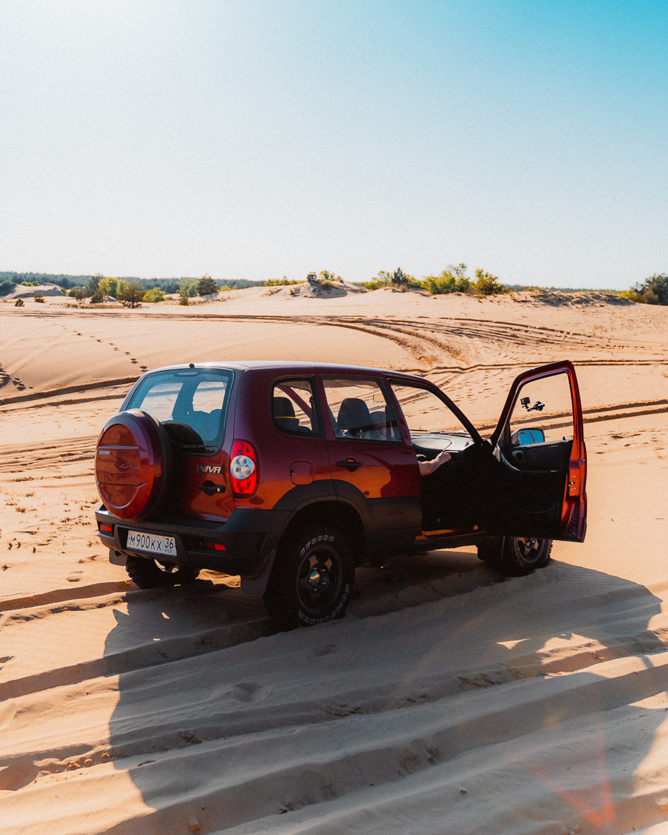 Донская Сахара — кусочек пустыни в Воронежской области — Chevrolet Niva  GLX, 1,7 л, 2013 года | путешествие | DRIVE2