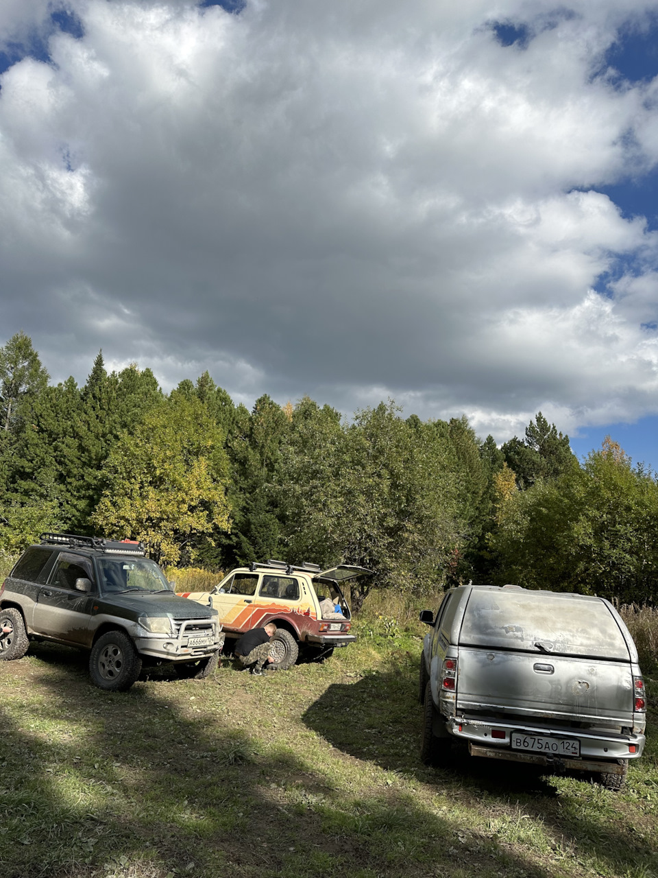 Не запланированная Поездка на манскую петлю. — Lada 4x4 3D, 1,6 л, 1981  года | путешествие | DRIVE2