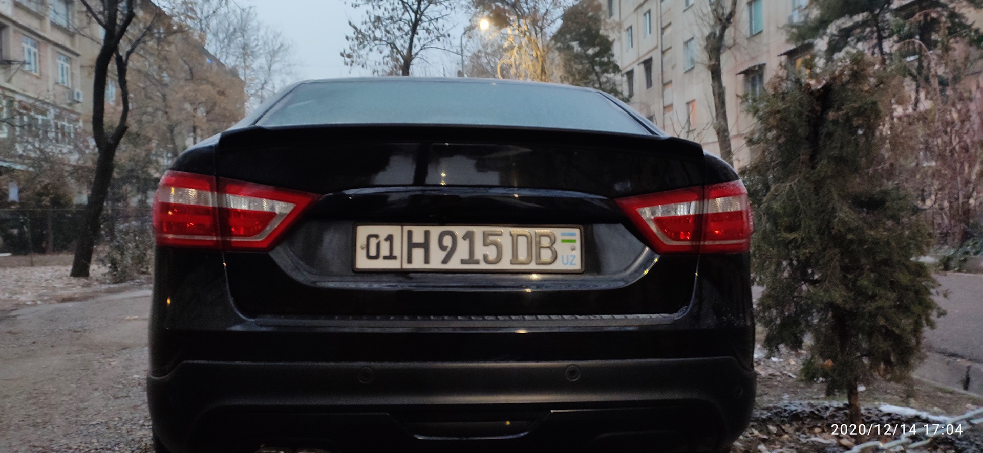 Спойлер 2 от юрол на весту кросс седан — Lada Vesta Cross (1G), 1,8 л ...