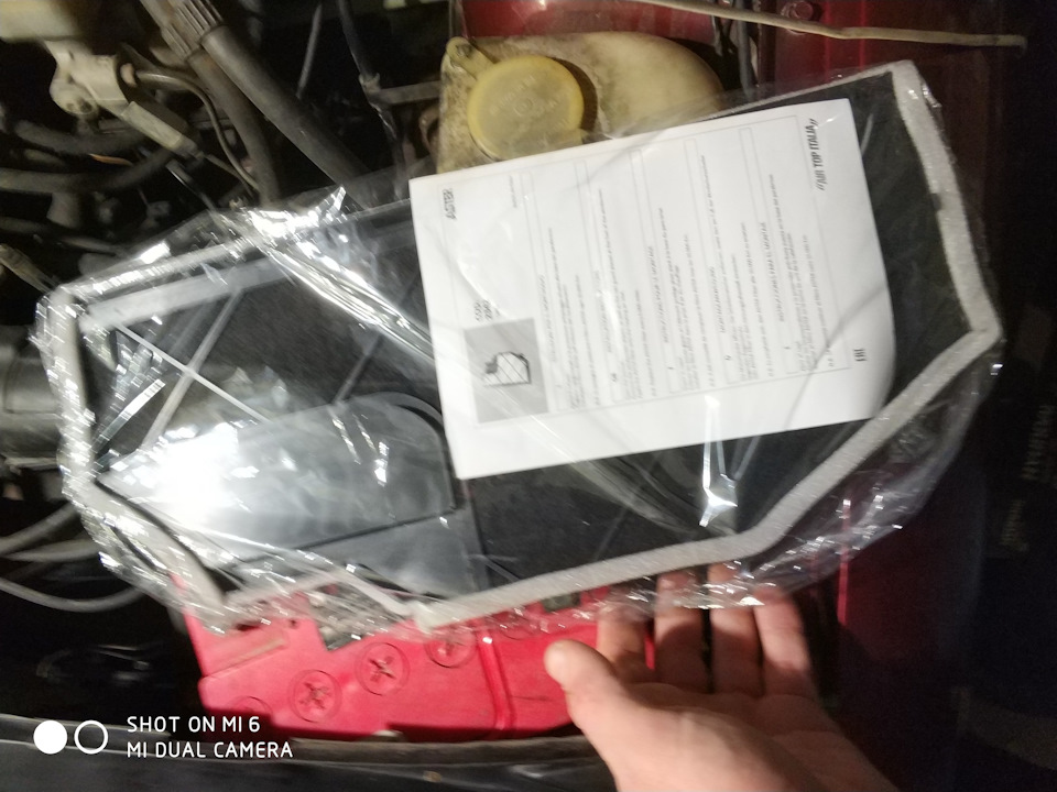 Фильтр салона Vectra A (Не колхоз!) — Opel Vectra A, 1,6 л, 1992 года ...