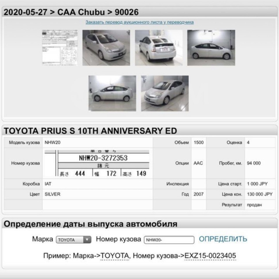 2) Увеличение прижимной силы для гоночного болида — Toyota Prius (20), 1,5  л, 2007 года | тюнинг | DRIVE2