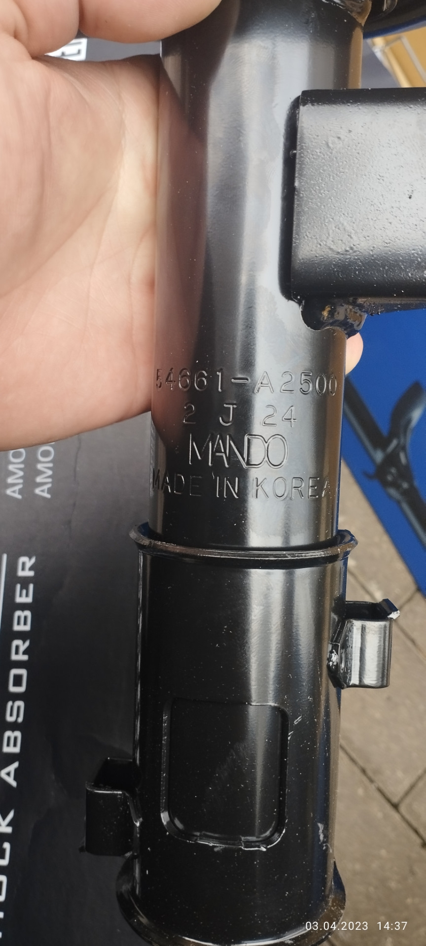 Замена передних стоек, опорного подшипника — KIA Ceed (2G), 1,6 л, 2012 ...