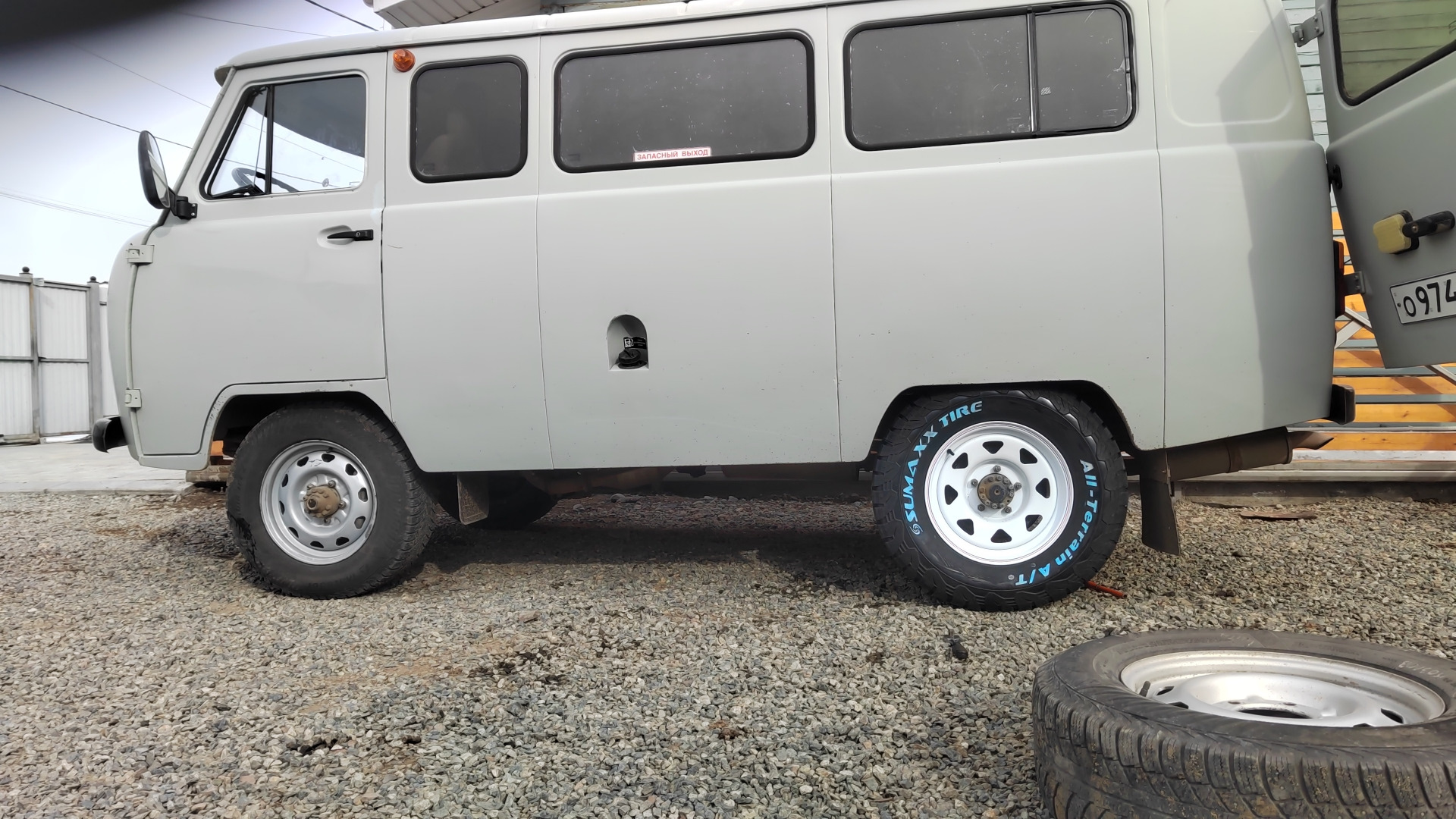 265/70 R16 на уаз буханку. — УАЗ 2206, 2,7 л, 2010 года | колёсные ...
