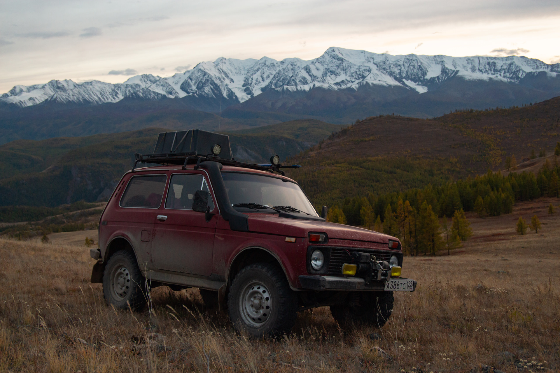 Поездка в Горный Алтай на Ниве в середине сентября. — Lada 4x4 3D, 1,7 л,  1994 года | путешествие | DRIVE2