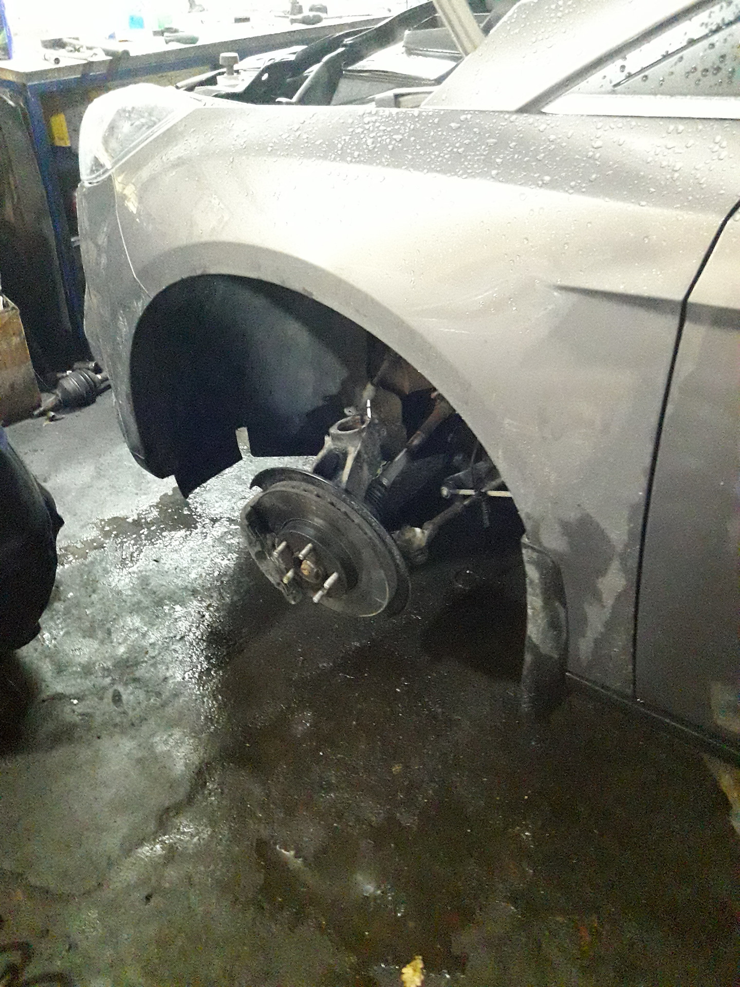 Устраняем стуки передней подвески — Ford Focus III Hatchback, 1 л, 2013 ...