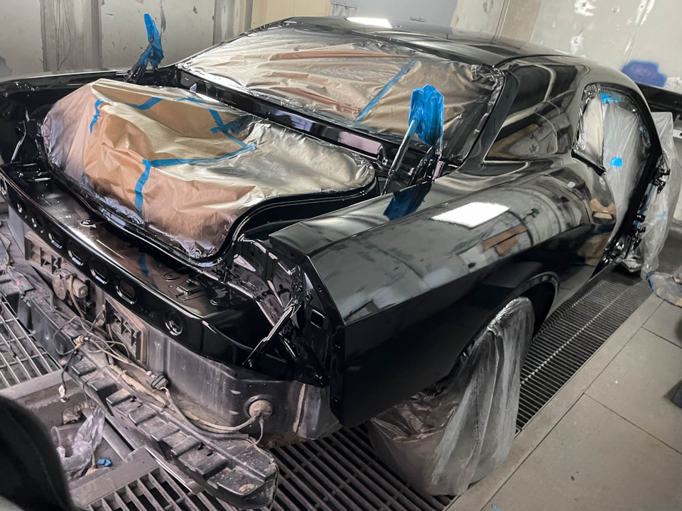 [Painting] Перекрас автомобиля — часть 3 — Dodge Challenger, 3,6 л ...