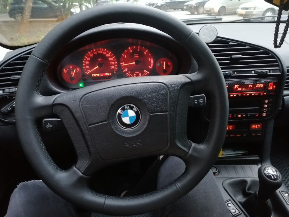 Маленькие обновления салона — BMW 3 series (E36), 1,6 л, 1996 года ...