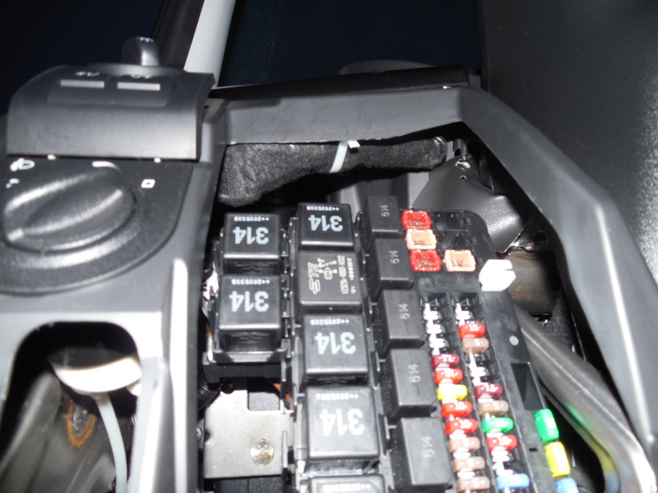 Подключение регистратора к сигнализации — Lada Гранта Cross, 1,6 л ...