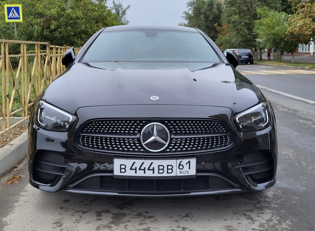 Mercedes e Coupe хром