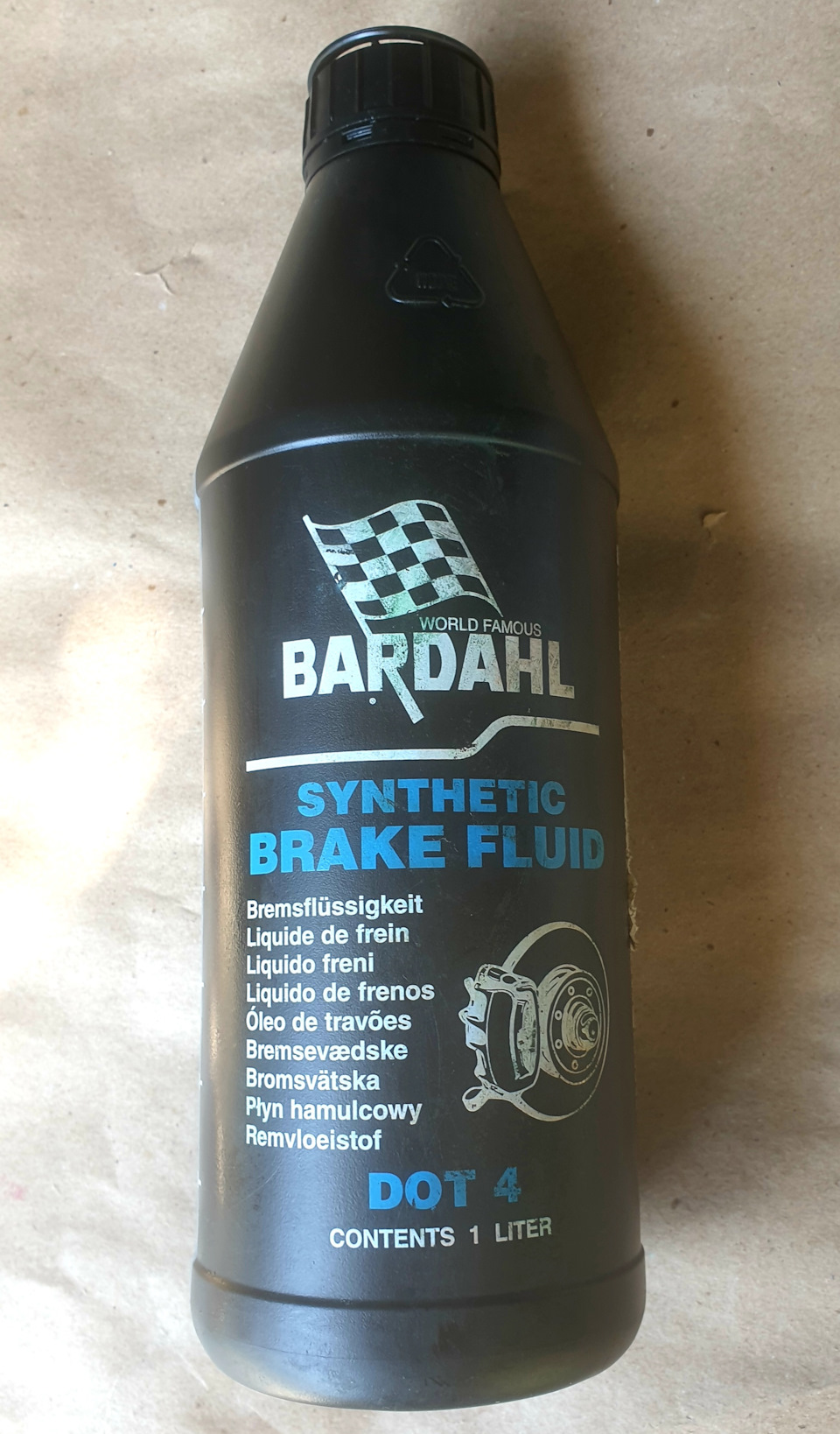 BARDAHL, BRAKE FLUID DOT 4 LV, World Famous