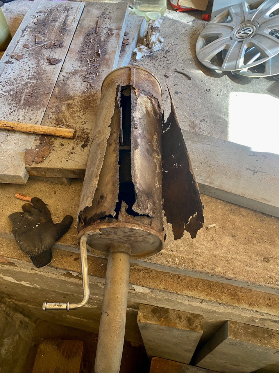 Заводская банка — Volkswagen Polo Sedan