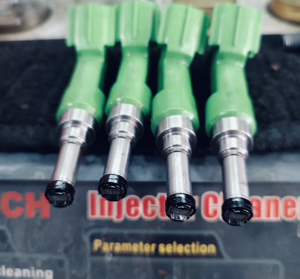 Чистка форсунок, дросселя и чистка двигателя водородом — Toyota Camry ...