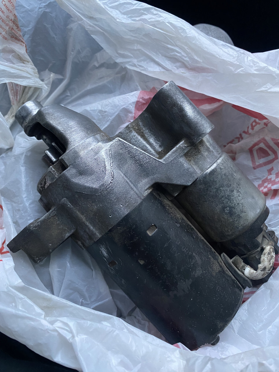 Audi Q5 2.0 TFSI 211л.с. Замена втягивающего стартера — Audi Q5 (1G), 2 ...