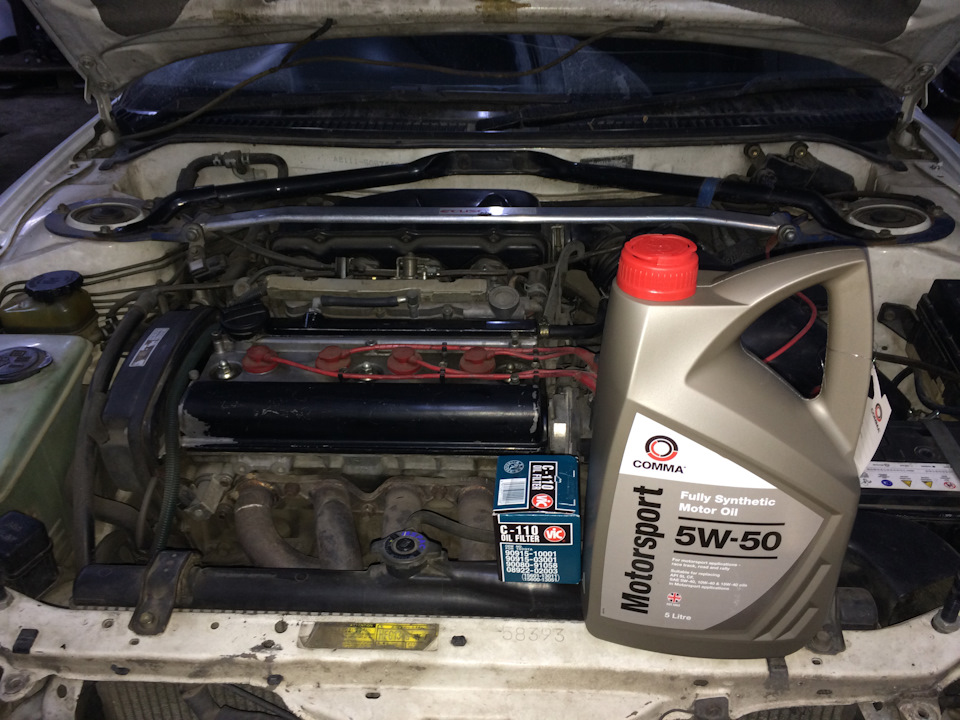 Comma Motorsport 5w50 Full Synthetic — Toyota Sprinter Trueno (111), 1 ...