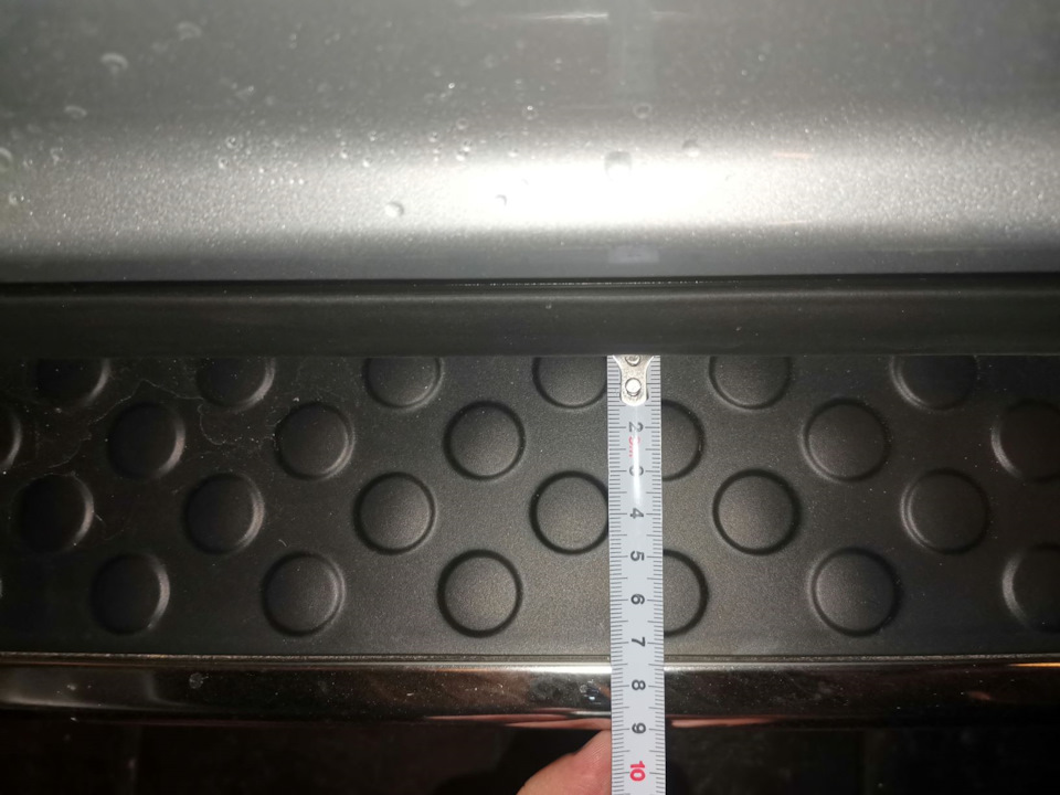 …Установка боковых порогов (подножкек) и вертикальных спойлеров на ...