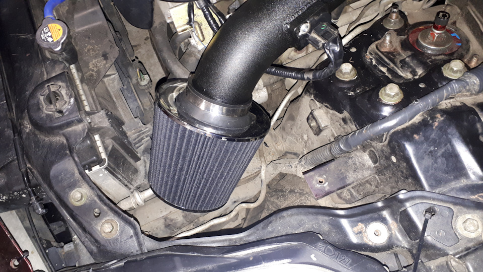 High-Flow Air Intake (vq35de) 350z — Nissan 350Z, 3,5 л