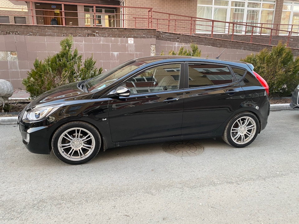 переход на R17 — Hyundai Solaris Hatchback, 1,6 л, 2012 года | колёсные ...