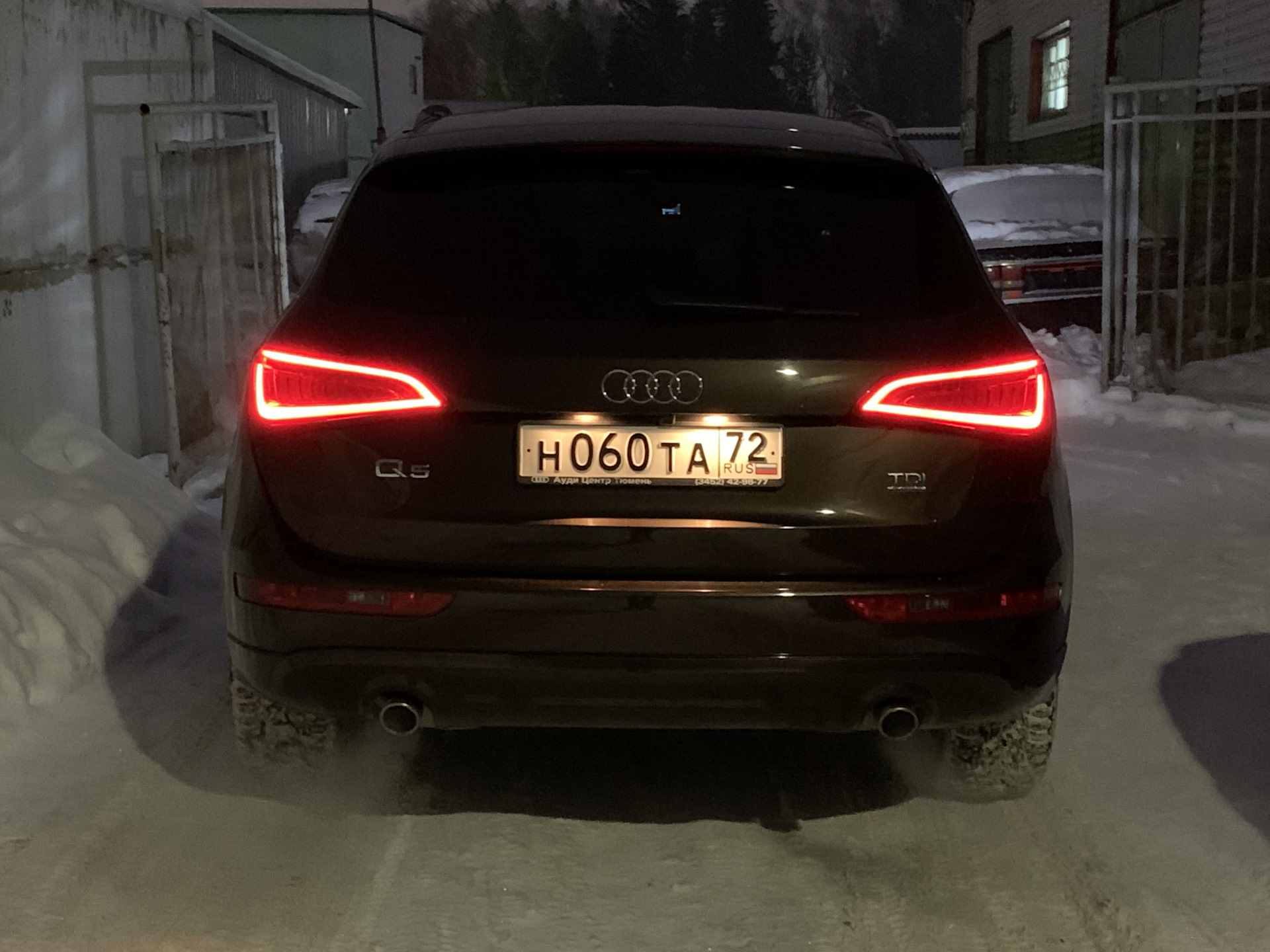 Не горят задние фонари audi q7