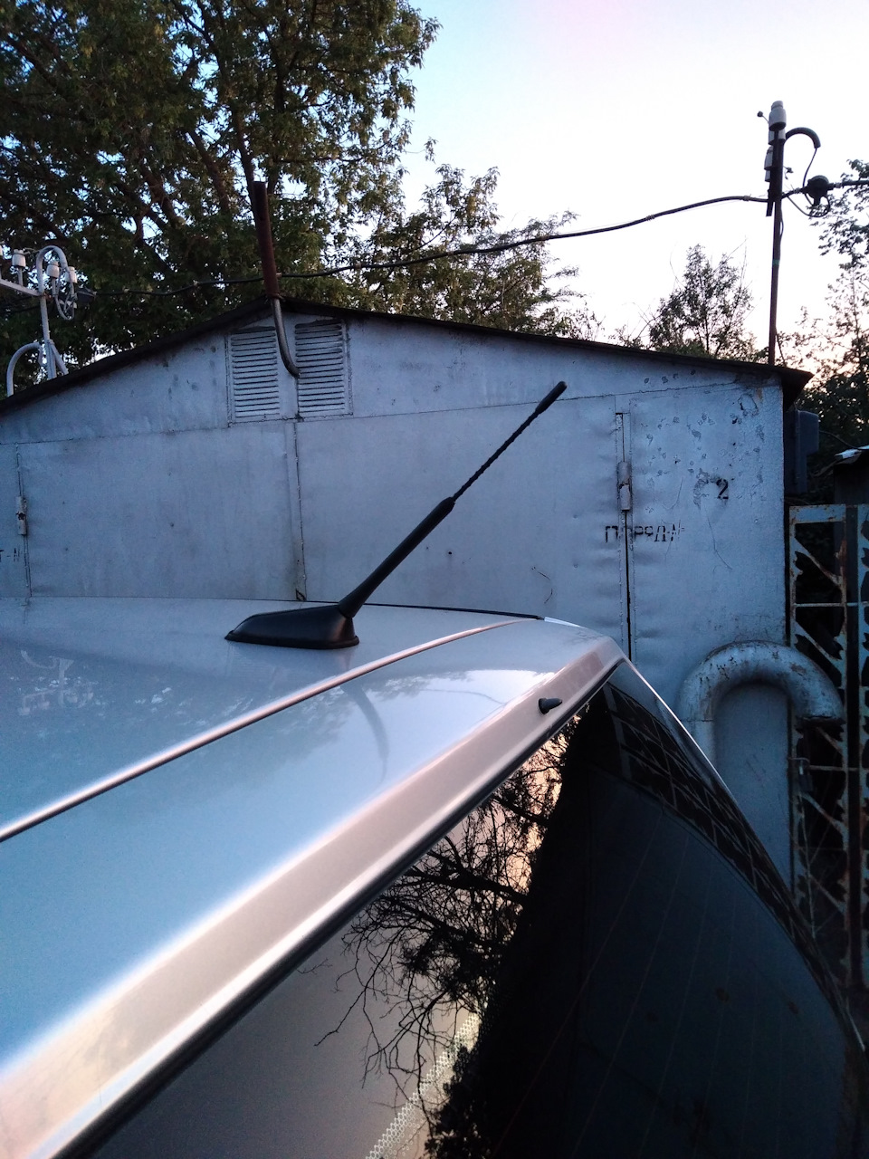 Замена поводка антенны. — Opel Zafira A, 1,6 л, 2003 года | автозвук ...