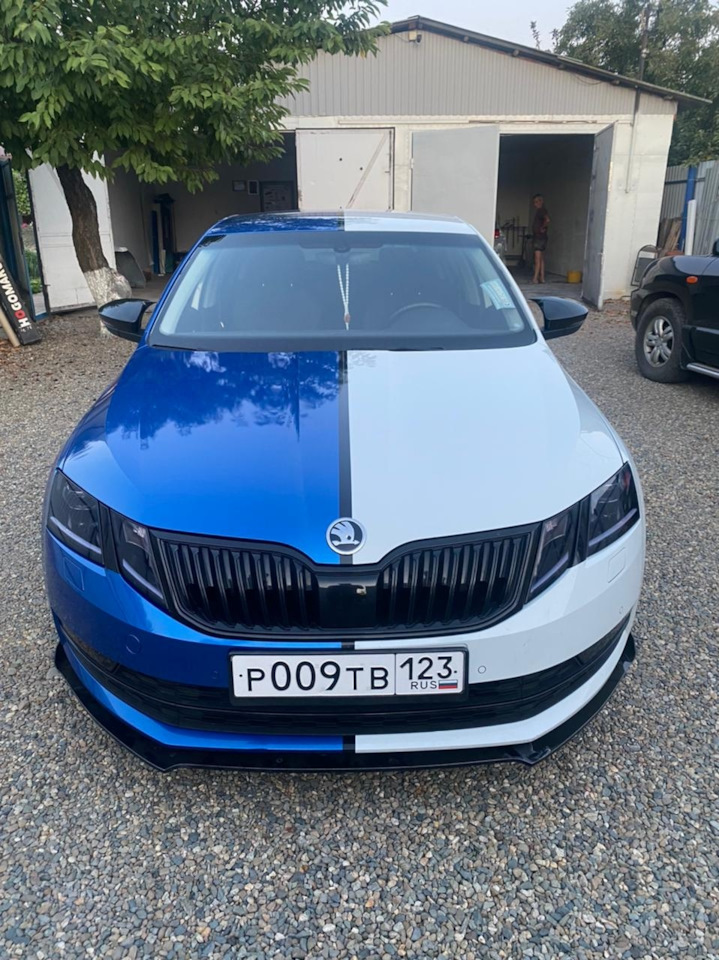 Сплиттер Skoda Octavia A7 на Skoda Octavia A7 Mk3. | 10 000 ₽ в городе ...