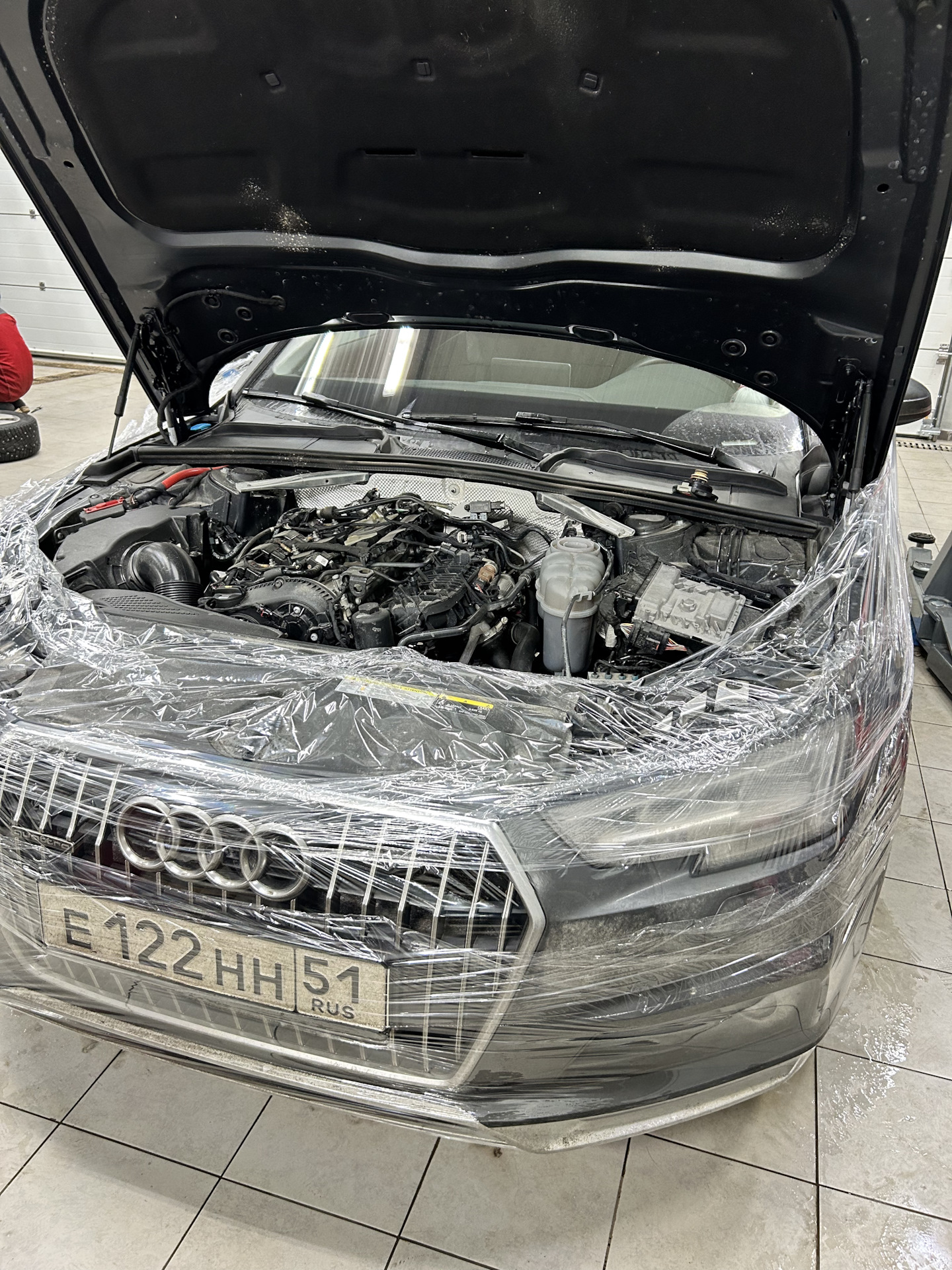 масло в коробке плюс замена ОЖ — Audi A4 Allroad (B9), 2 л, 2019 года ...