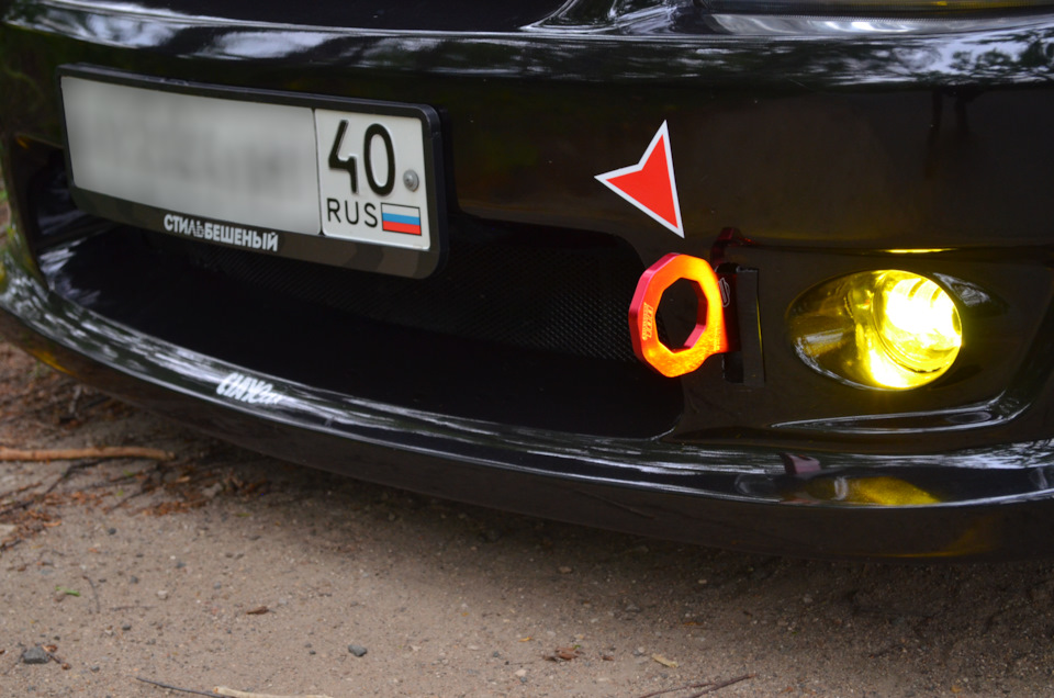 #16 Буксировочный крюк, лампы Philips Diamond Vision, развальные ...