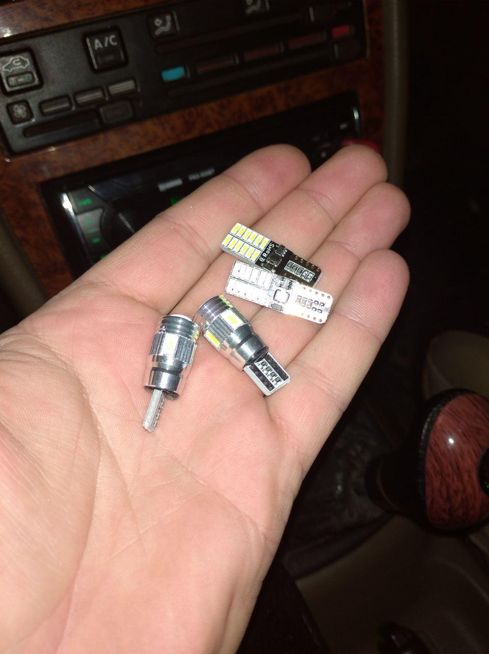 Лампы в габариты. LED — Iran Khodro Samand, 1,8 л, 2007 года ...