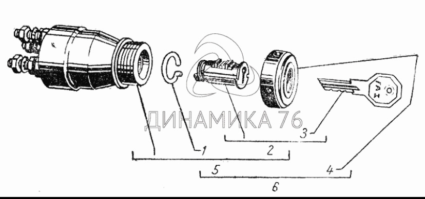 Схема зажигания газ 3307. Замок зажигания ГАЗ 52. Замок зажигания ГАЗ 51. Замок зажигания ГАЗ 52 схема подключения. Схема подключения замка зажигания ГАЗ 53.