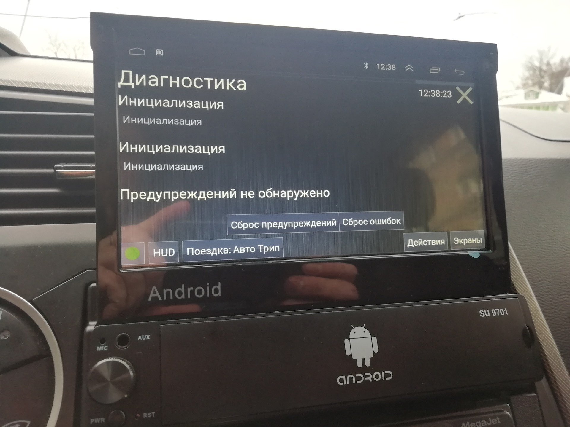 Китайская магнитола + ELM — SsangYong Kyron, 2 л, 2009 года | автозвук ...