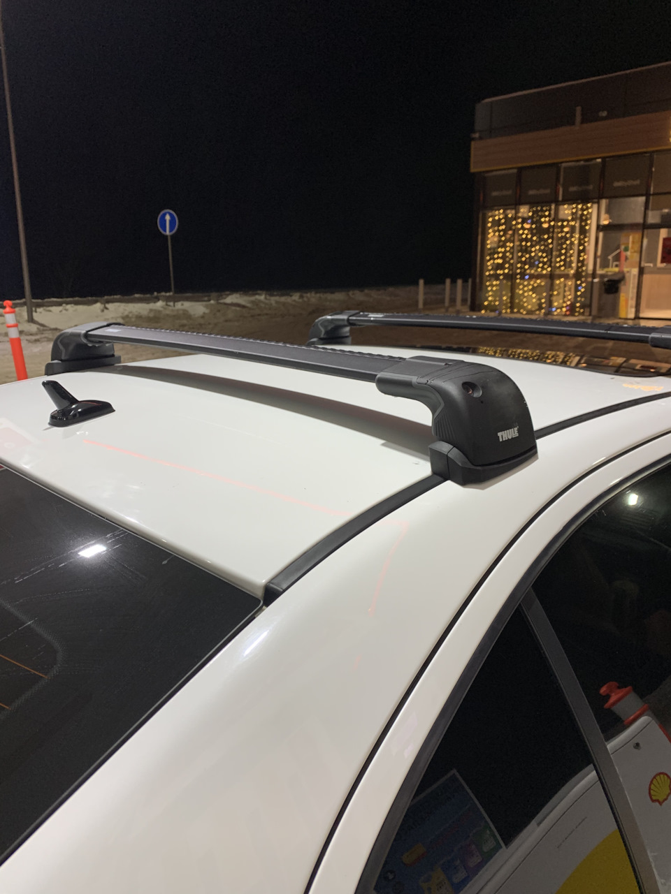 Багажник Thule на Октавия Тур — Skoda Octavia A4 Mk1, 1,8 л, 1997 года ...