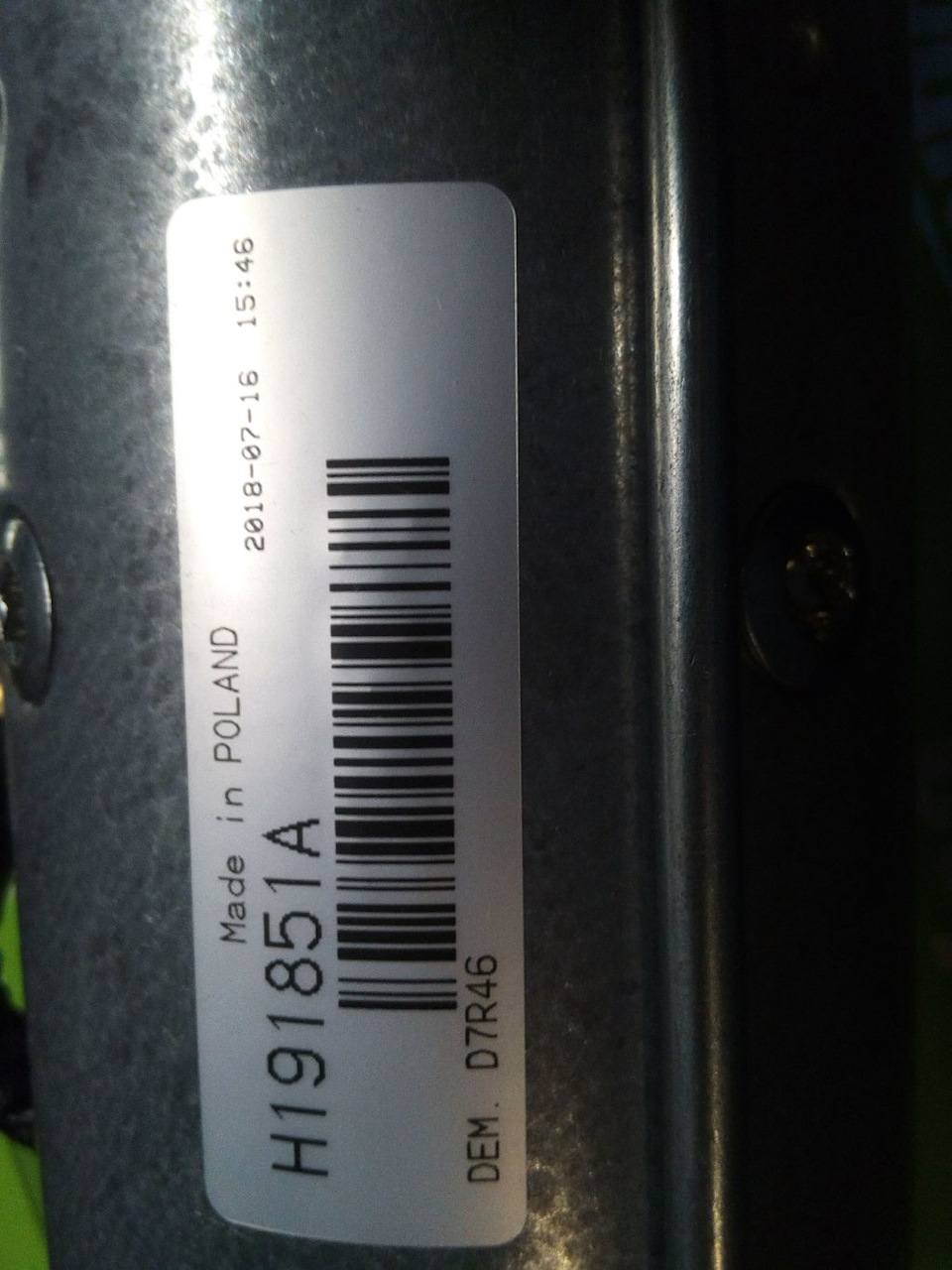 Фото в бортжурнале SsangYong Musso. Запчасти на фото: 20180716, D7R46