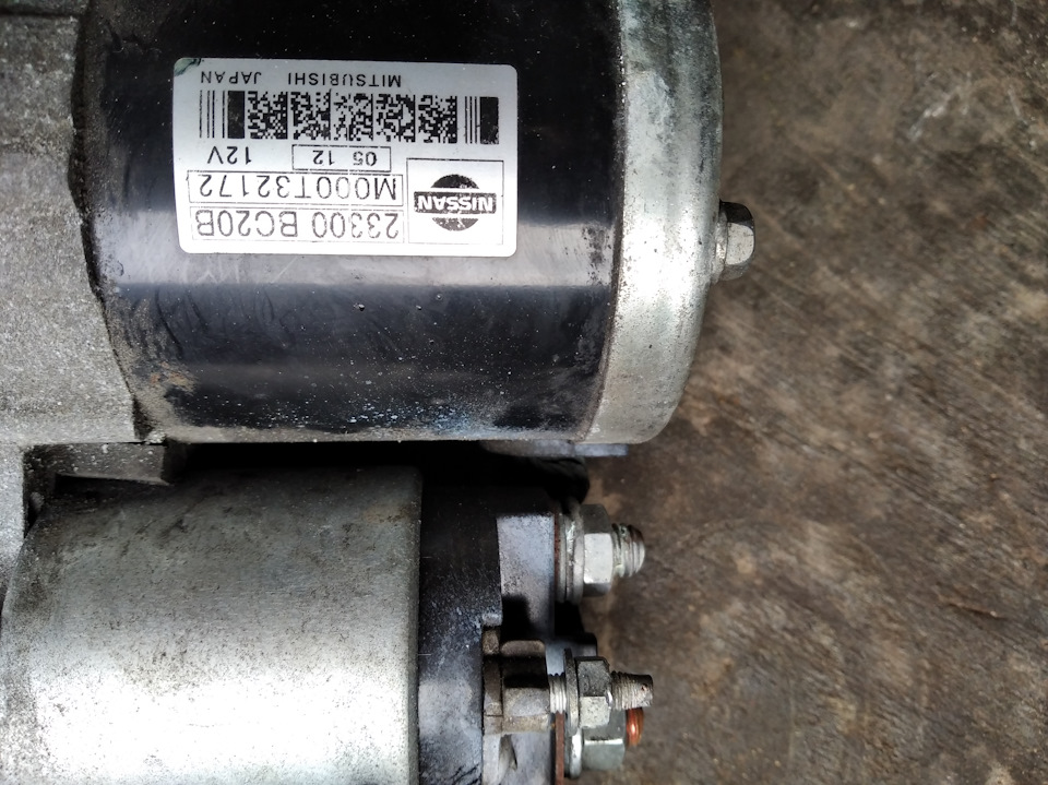 Стартер NISSAN на Nissan Tiida (2G), Nissan Qashqai+2, Nissan Juke (1G ...