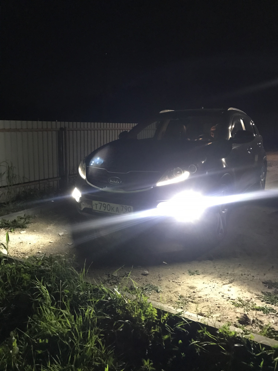 Диоды в туманки — KIA Sportage (3G), 2 л, 2010 года | стайлинг | DRIVE2