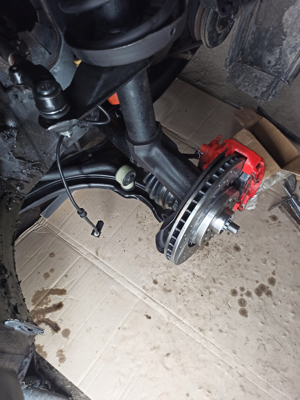 Сборка передней стойки — Opel Calibra, 2 л, 1991 года | своими руками ...