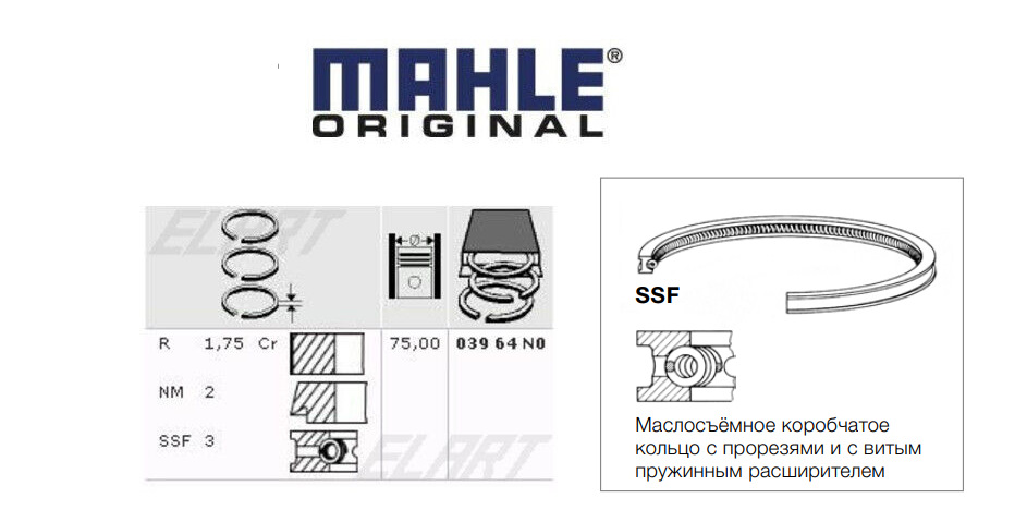 Маслосъемные кольца — Peugeot 207, 1,4 л, 2010 года | запчасти | DRIVE2