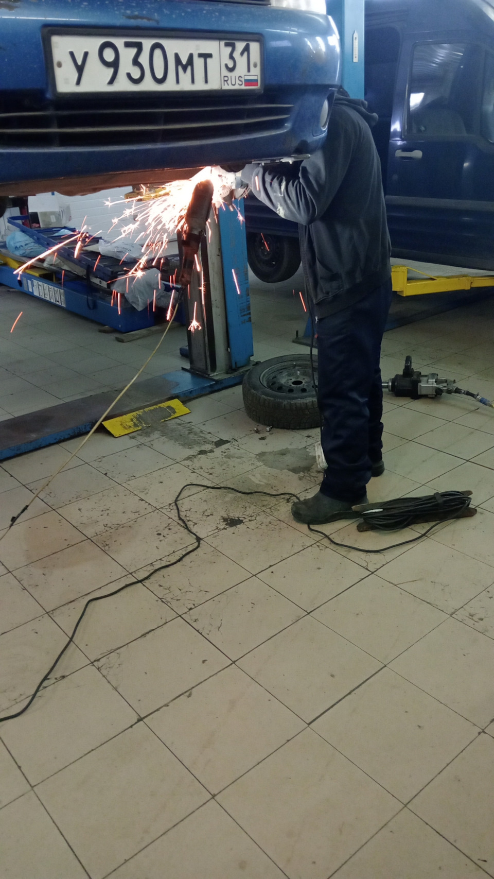 Снятие шруса — Lada Калина Универсал (1G)