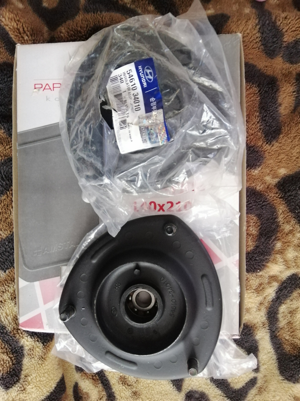 5461034010 ОПОРА СТОЙКИ АМОРТИЗАТОРА KIA HYUNDAI | Запчасти на DRIVE2