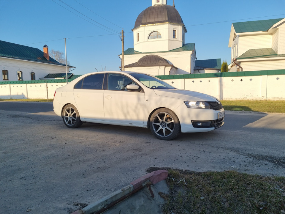 ПОЖАР при замене тормозных дисков — Skoda Rapid (1G), 1,6 л, 2015 года ...