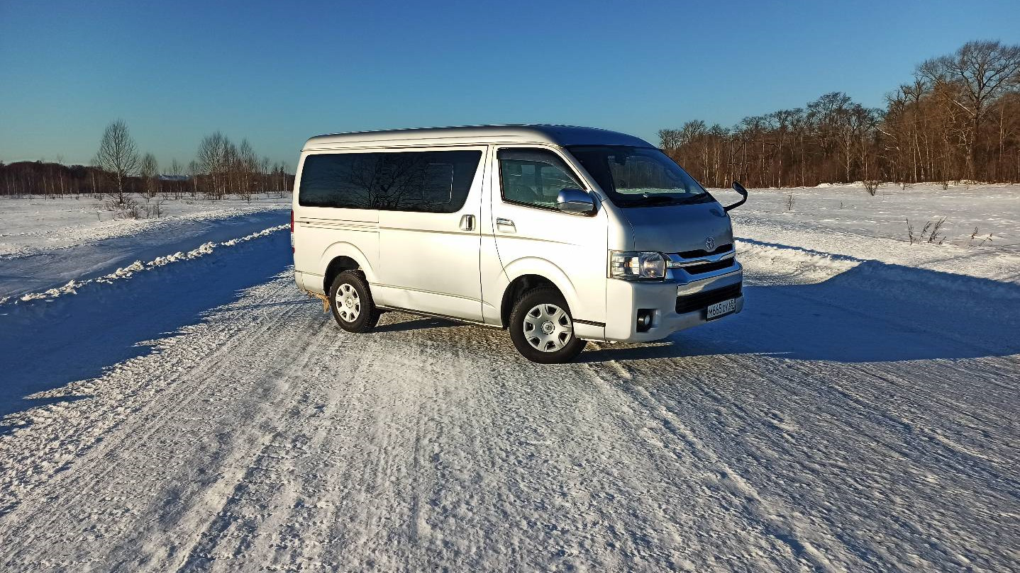 Toyota HiAce (H200) 2.7 бензиновый 2014 | Рабочая лошадка на DRIVE2