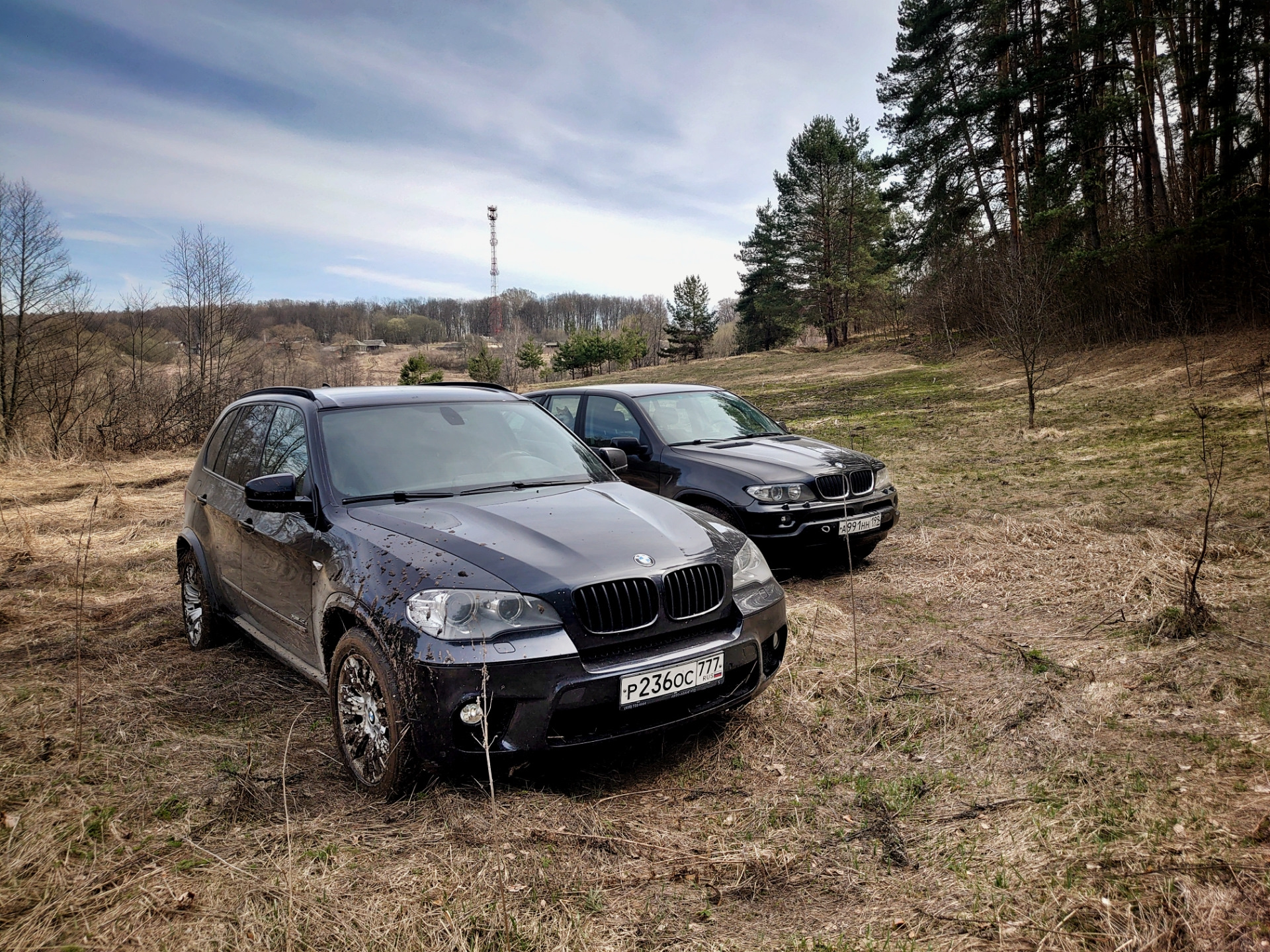 Апрельские покатушки Кашира-Зарайск. — BMW X5 (E70), 3 л, 2012 года |  покатушки | DRIVE2