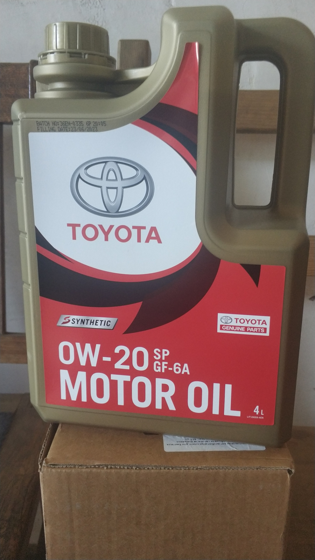 Замена моторного масла — Toyota Corolla (E210), 1,6 л, 2019 года ...