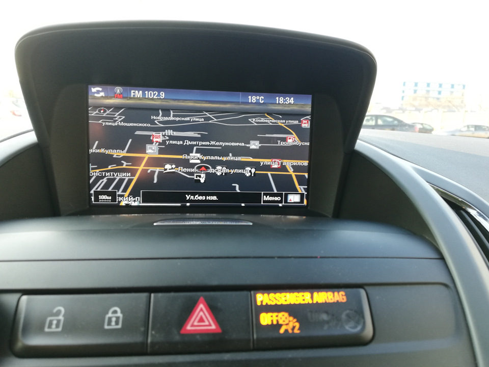 Установка Navi 950 вместо 900 — Opel Zafira Tourer, 2 л, 2013 года