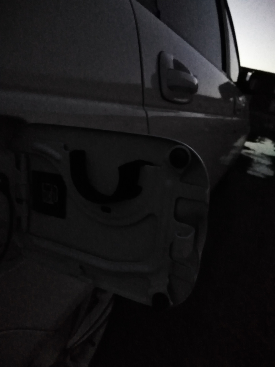 Извиняюсь поздно сфоткал — Lada Priora hatchback