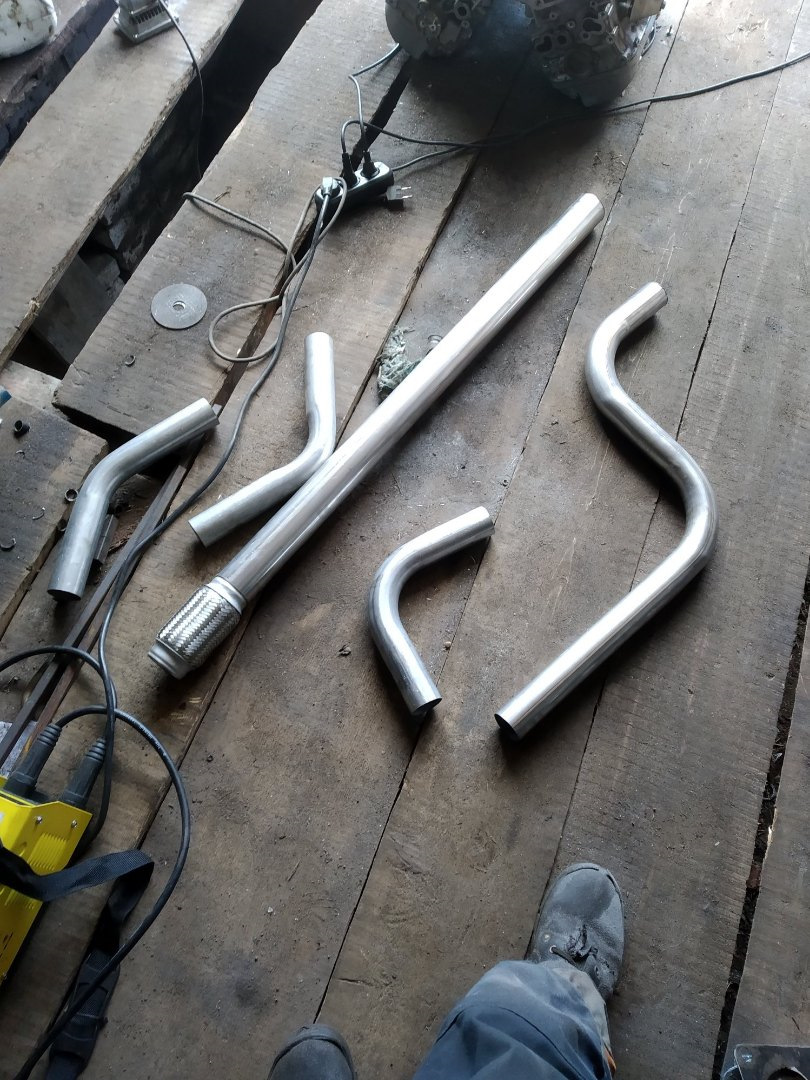 Выхлоп из нержавейки — Mazda RX-8, 2,5 л, 2003 года | своими руками ...