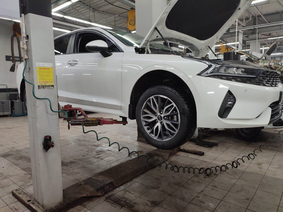 Плановое ТО 2 Автогермес — KIA K5 (3G), 2 л, 2021 года | плановое ТО ...