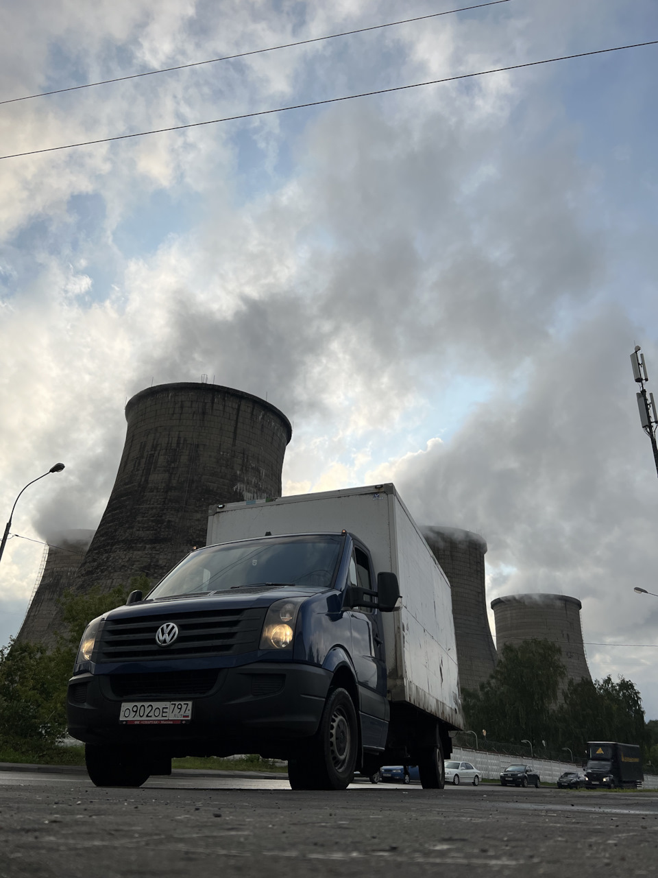 Теперь на московских номерах — Volkswagen Crafter (1G), 2 л, 2012 года ...